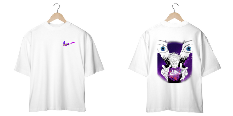 Camisa oversized Satoru Gojo especial Nike edition